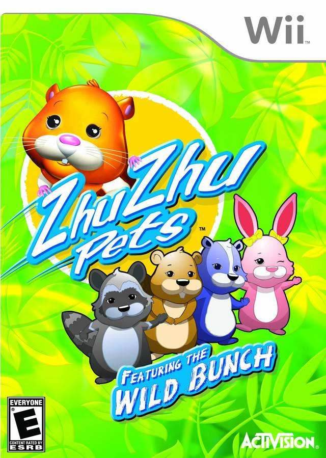 Zhu Zhu Pets: Featuring The Wild Bunch (Wii) - Game Manual Only