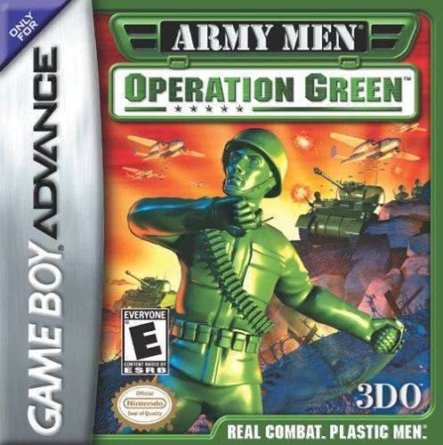 Army Men Operation Green (Gameboy Advance) - Game Manual Only