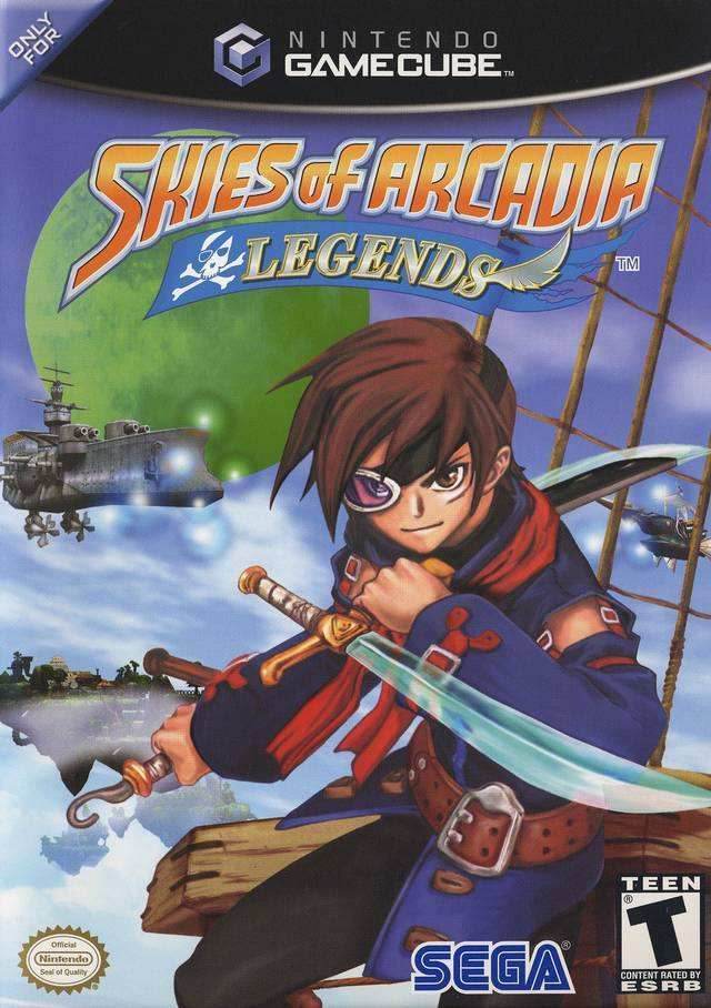 Skies of Arcadia: Legends (Gamecube) - Game Manual Only