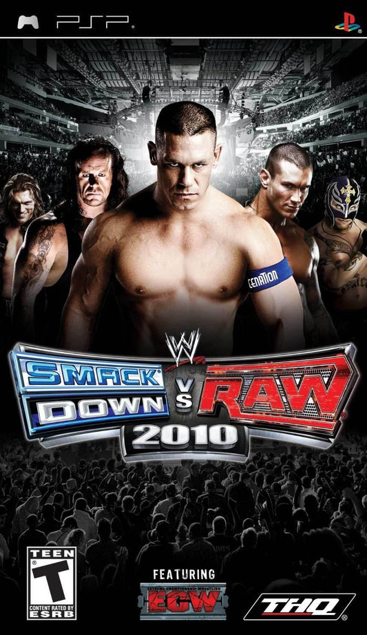 WWE SmackDown vs. Raw 2010 (PSP) - Game Manual Only