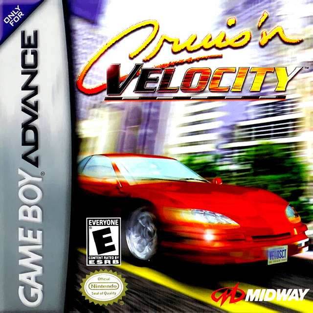 Cruis'n Velocity (Gameboy Advance) - Game Manual Only