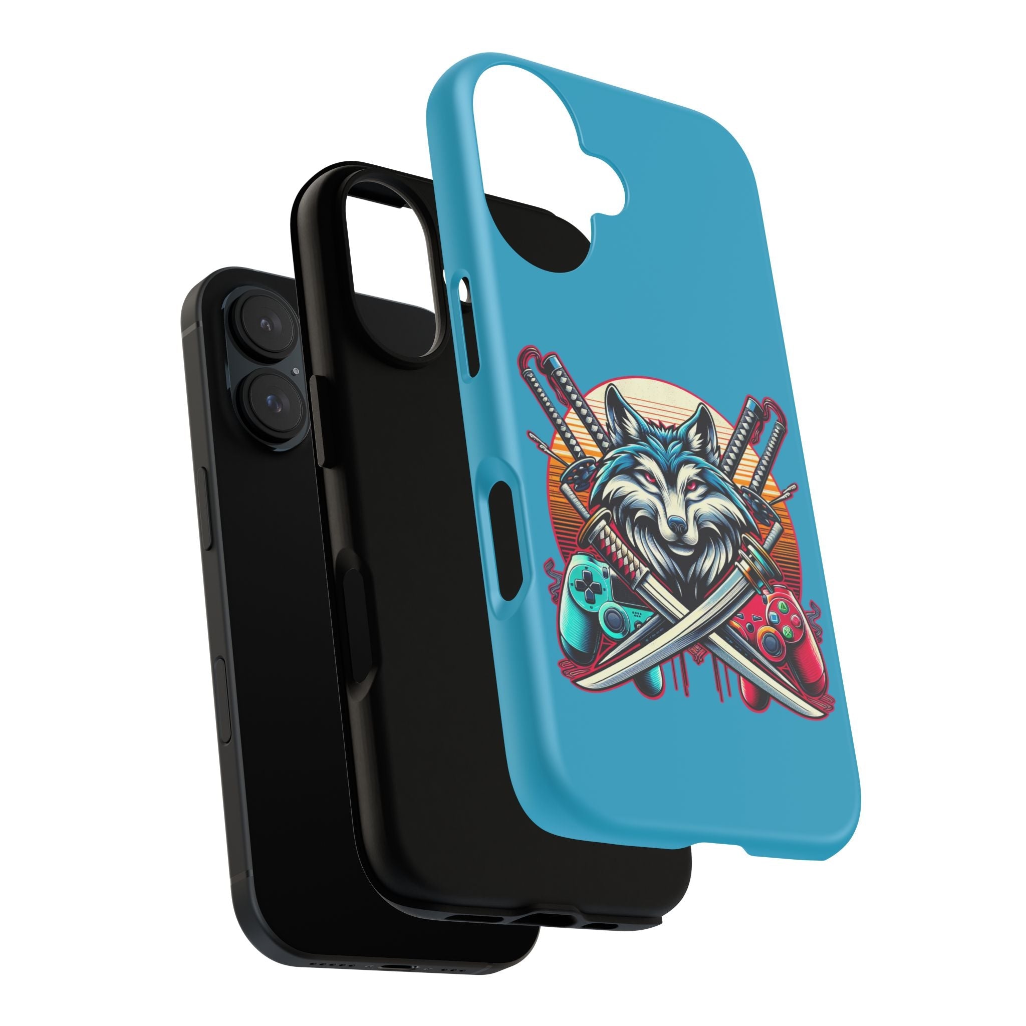 The Wolf Gamer Phone Cases