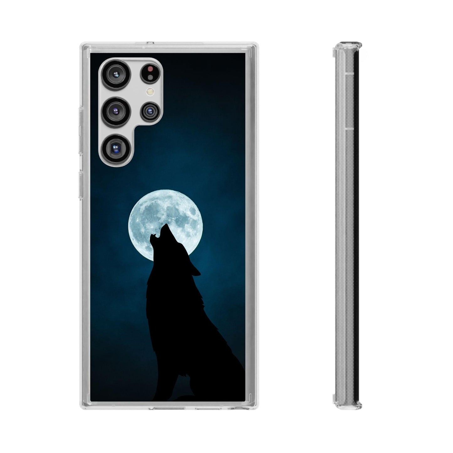 Full Moon and Wolf Clear Cases