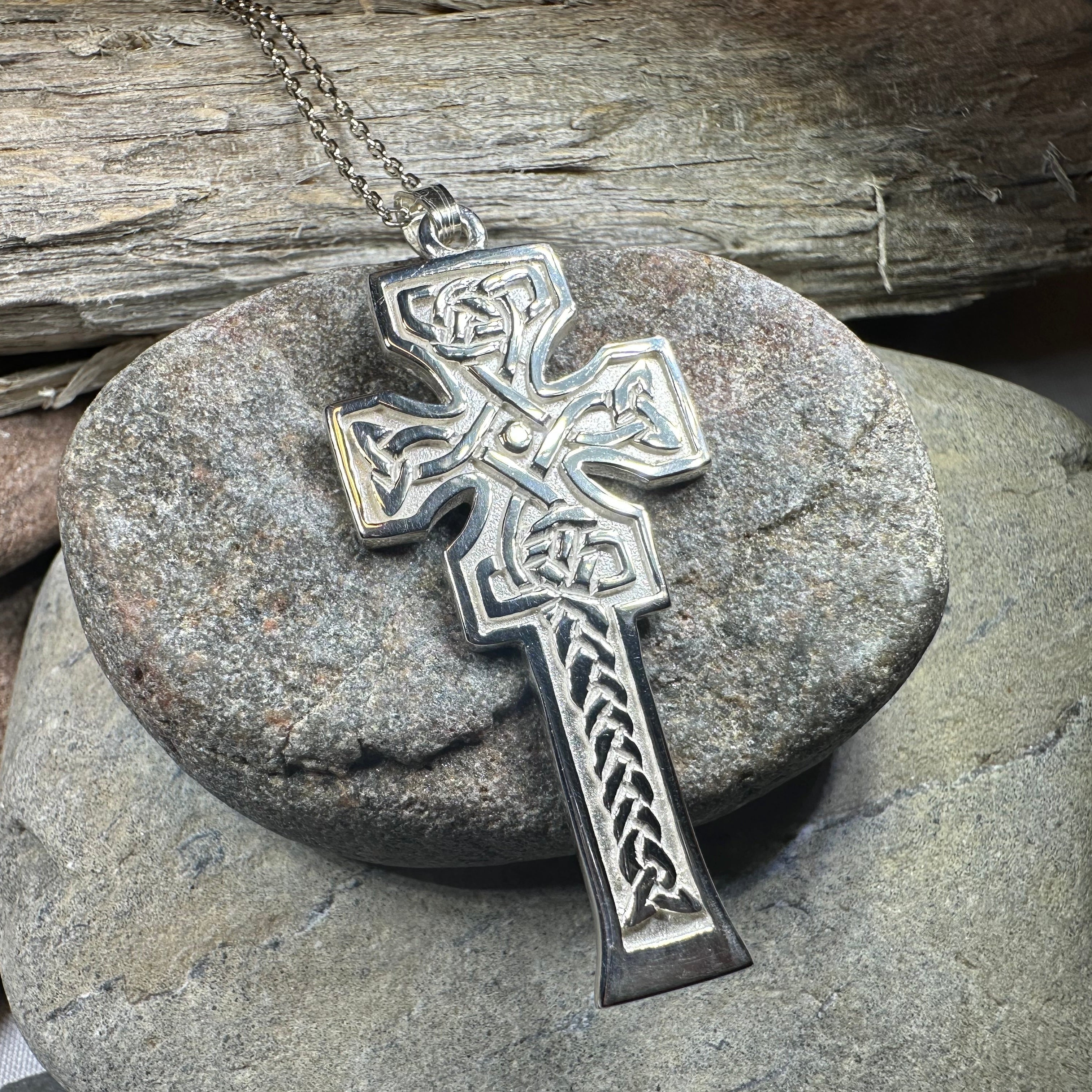 Mura Celtic Cross Necklace