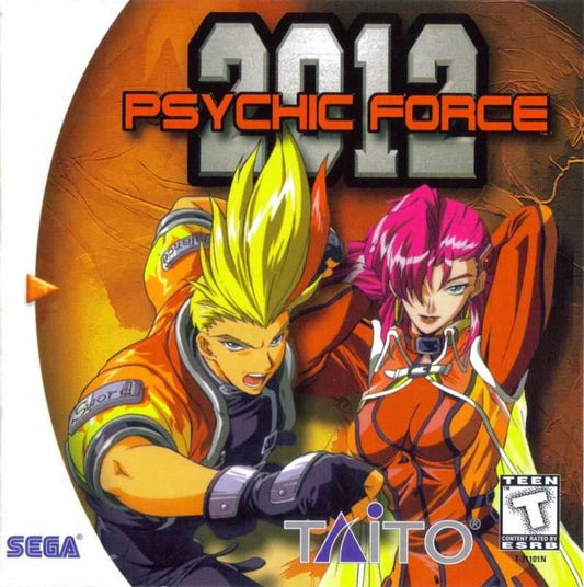 Psychic Force 2012 (Sega Dreamcast) - Game Manual Only