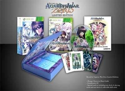 Record of Agarest War Zero Limited Edition (Xbox 360) - Game Manual Only