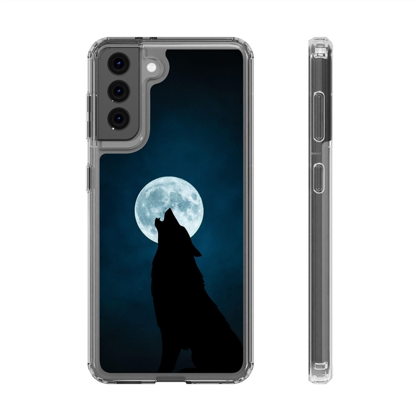 Full Moon and Wolf Clear Cases
