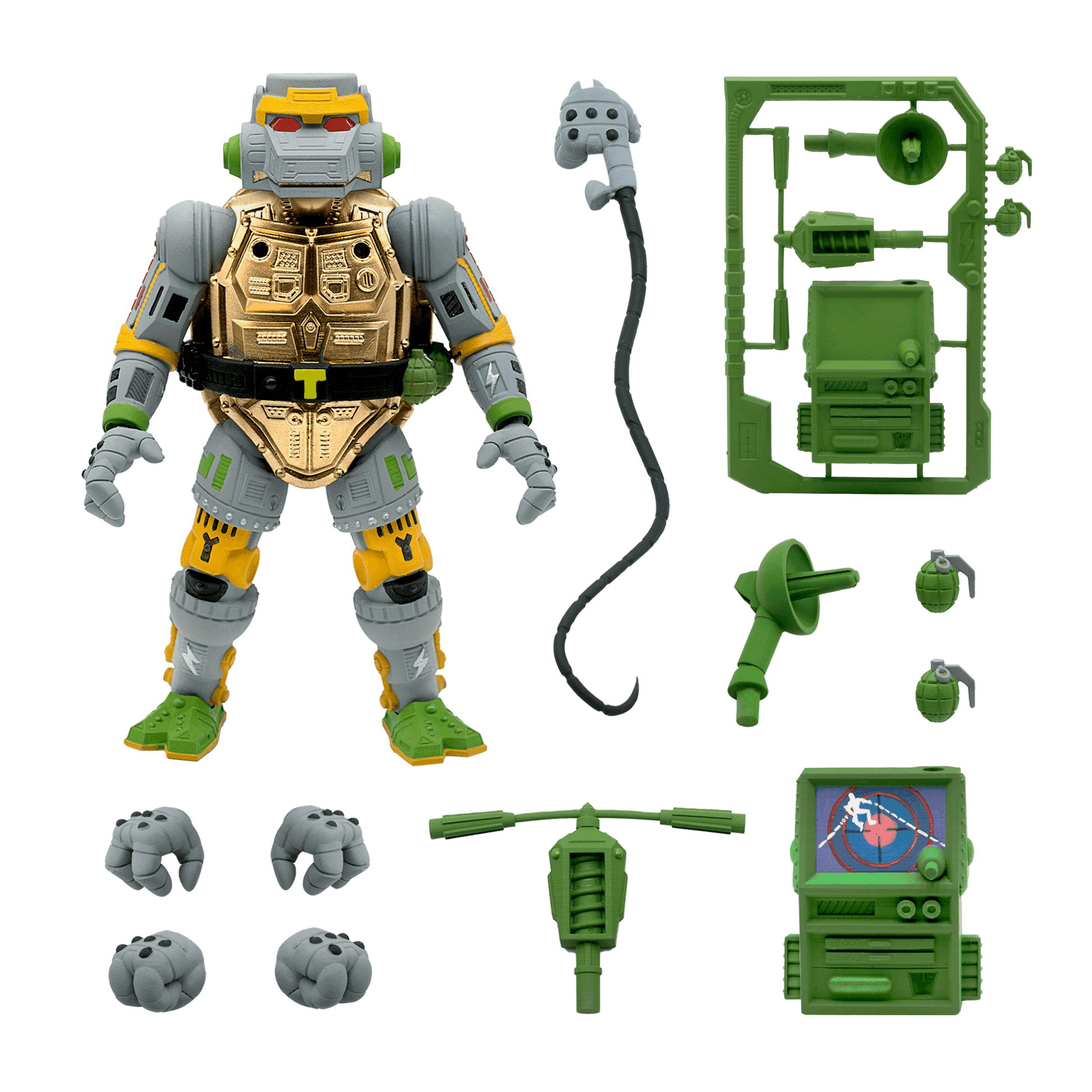 Super7 x Teenage Mutant Ninja Turtles Ultimates Metalhead Wave 3 Action Figure TMNT - 