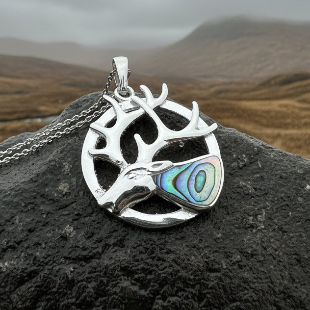 Stag of the Mist Necklace