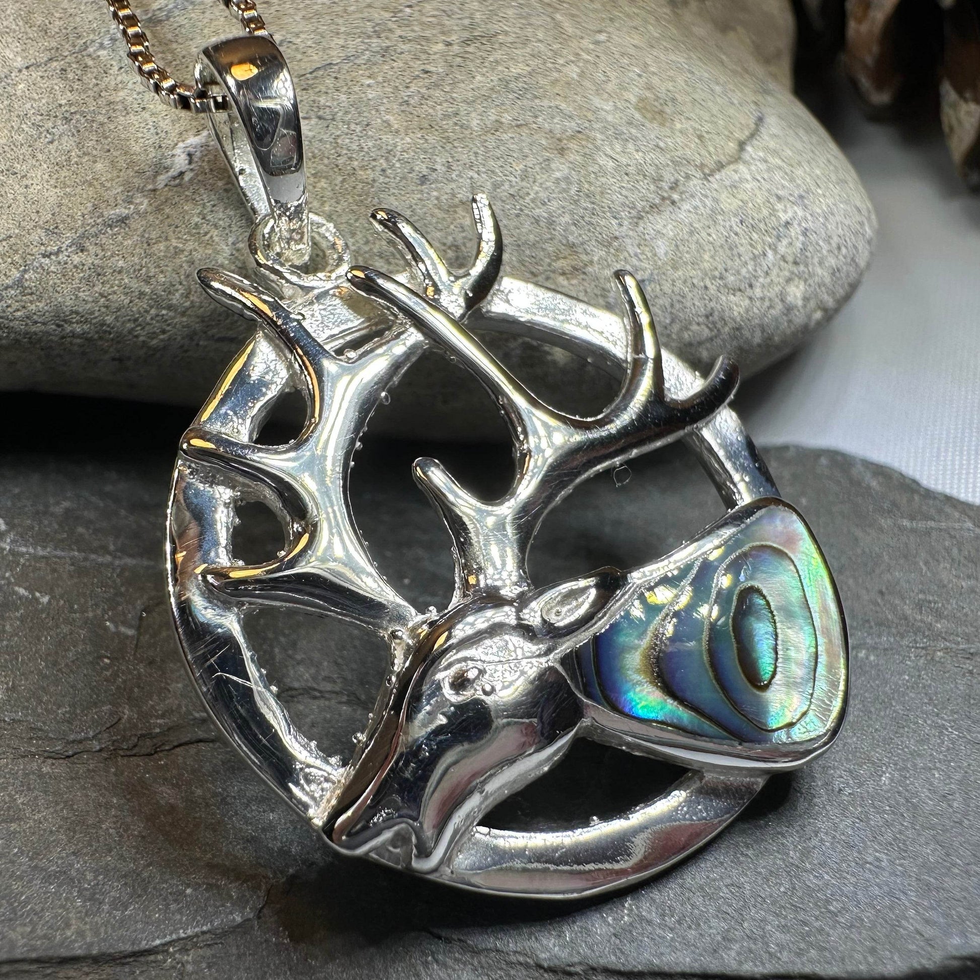 Stag of the Mist Necklace - 