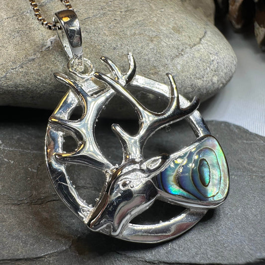 Stag of the Mist Necklace - 