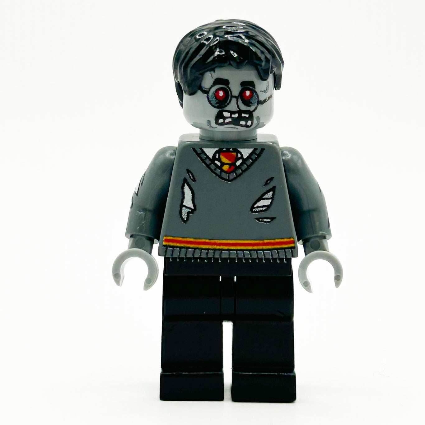 Zombie Harry - B3 Customs Minifig made using LEGO parts - 