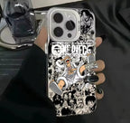 Luffyss Fourth Fifth Gear One Pieces Phone Case For iPhone 15 14 13 12 11 Pro Max X XR 8 7 Plus Candy Matte Shockproof Back Cover