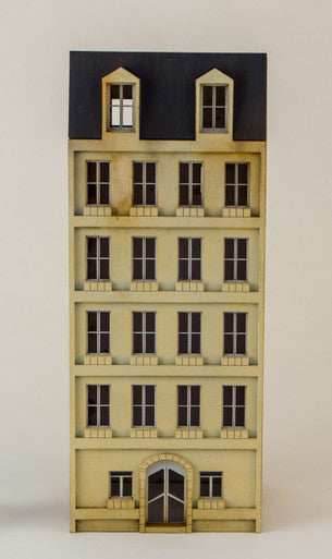 15mm European City Building (Matboard) - 15MCSS101 - 