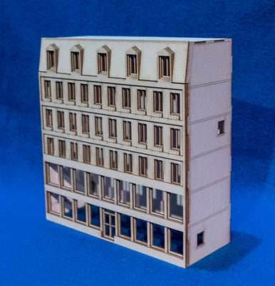 15mm European City Building (Matboard) - 15MCSS122 - 