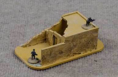 15mm Ruined Afghan Style Hovel (MDF) - 15MMDF072 - 