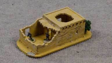 Ruined Afghan Style Hovel (MDF) - 15MMDF073 - 