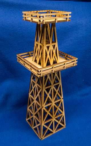Oil Drilling Tower (Oil Derrick) - MDF - 15MMDF161 - 