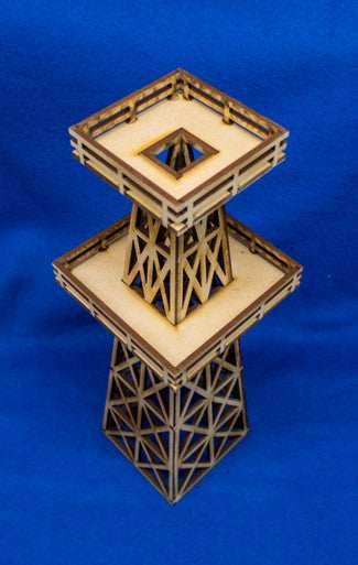 Oil Drilling Tower (Oil Derrick) - MDF - 15MMDF161 - 