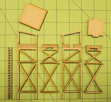 15mm Guard Tower (MDF) - 15MMDF162 - 