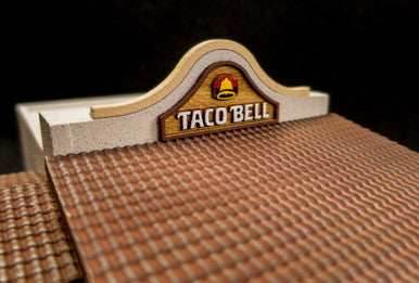 15mm Taco Bell Store (MDF) - 15MMDF163 - 