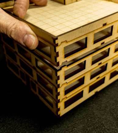 15mm Modular Skyscraper - Middle Floor - 15MMDF169-2 - 