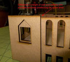 15mm WWII Government Building - Removable Top Floor (MDF) - 15MMDF350-3 - 