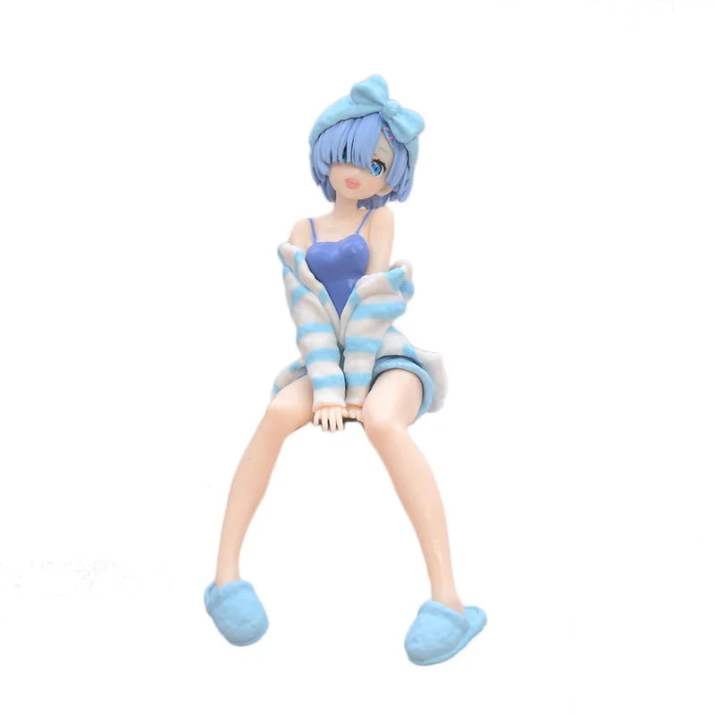 15cm Re:Life in A Different World From Zero Ram Rem Decoration Figurine PVC Action Figure Collectible Toys