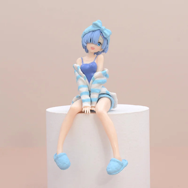 15cm Re:Life in A Different World From Zero Ram Rem Decoration Figurine PVC Action Figure Collectible Toys