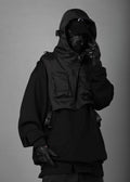 HiH34 Black Tech Guard Hoodie - Black / M