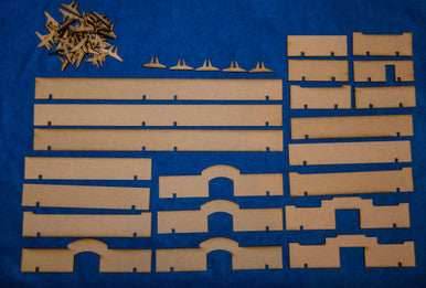 Compound Walls, Free Standing (MDF) - 15MMDF033-1 - 