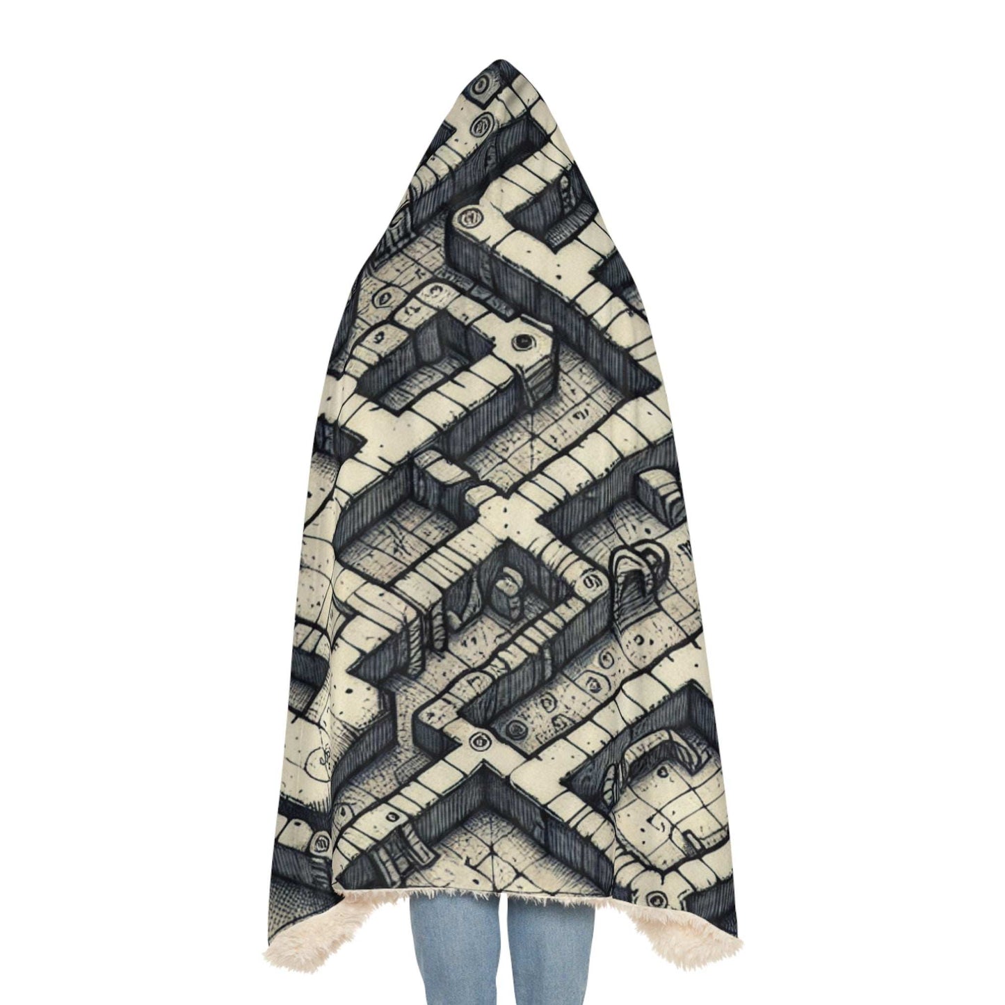 Dungeon map Snuggle Blanket - 