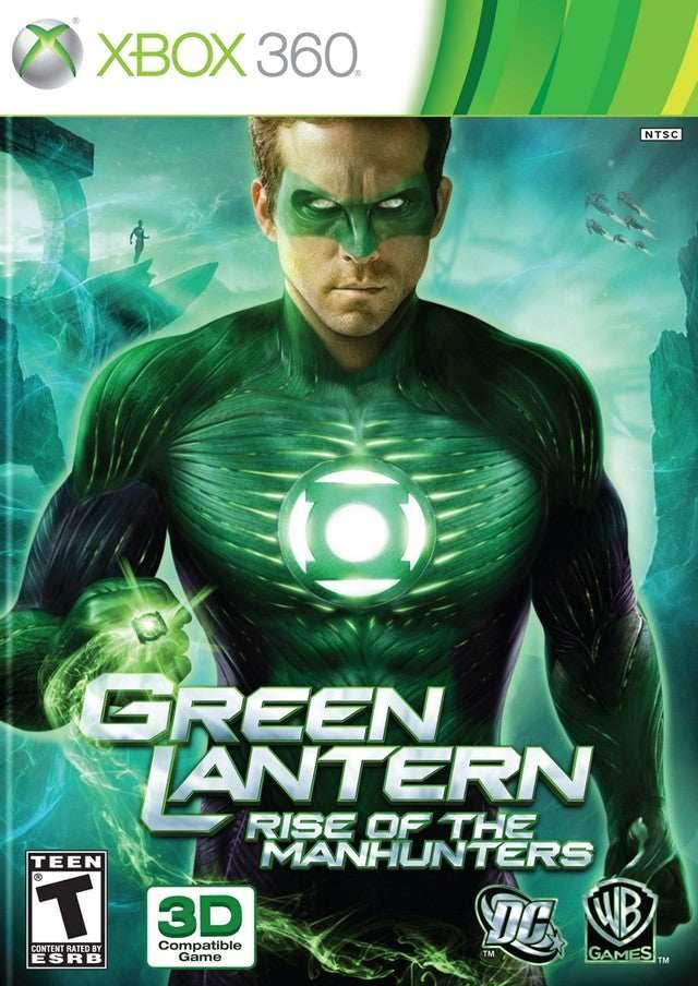 Green Lantern: Rise of the Manhunters (Xbox 360) - Game Manual Only