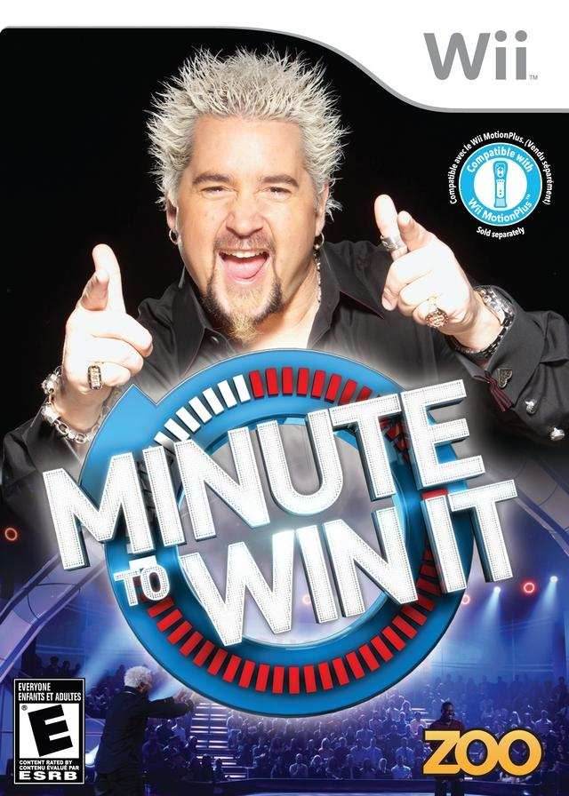 Minute to Win It (Wii) - Game Manual Only