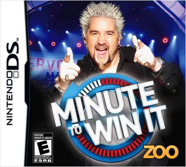 Minute to Win It (Nintendo DS) - Game Manual Only
