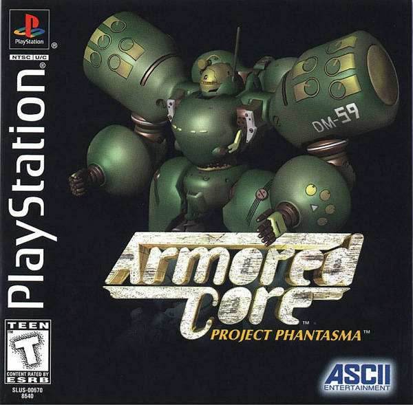 Armored Core: Project Phantasma (Playstation) - Game Manual Only