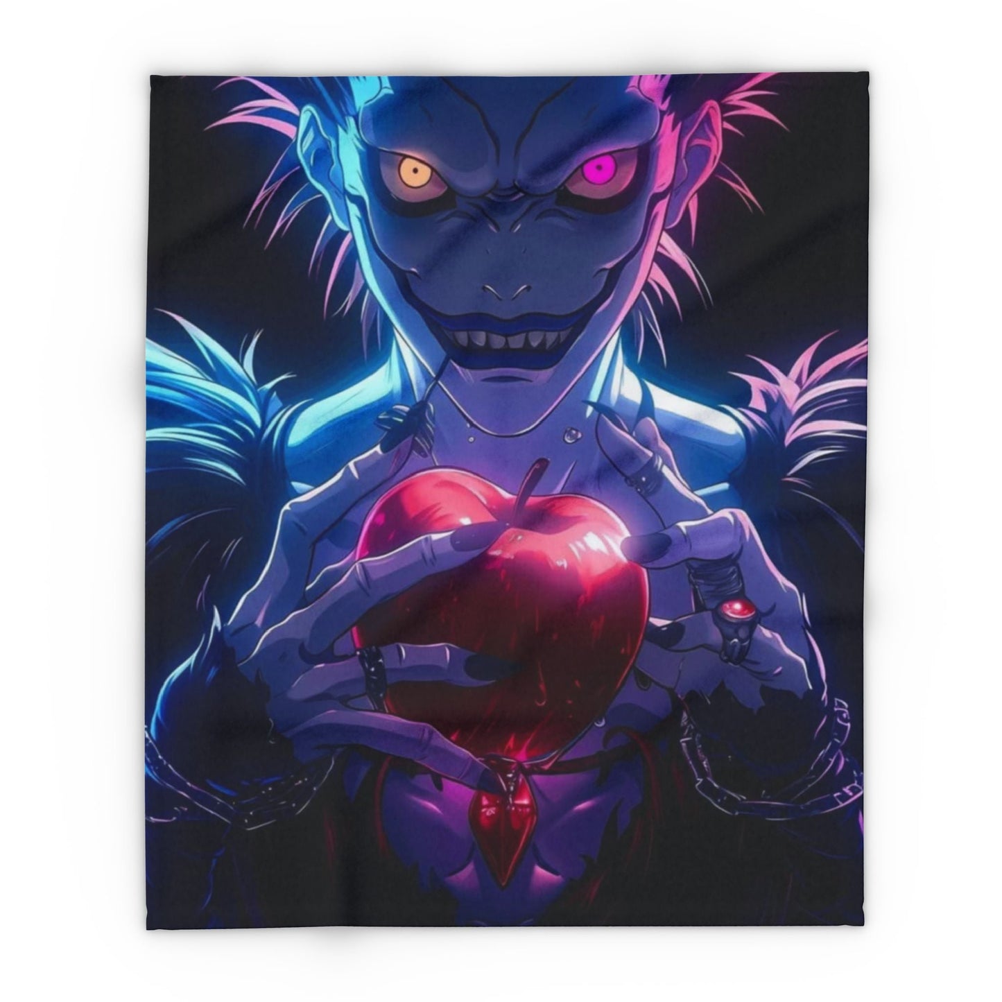 Dn Chilling Cozy Arctic Fleece Blanket, Anime Throw, Gothic Decor, Gifts for Fans, Horror Blanket, Home Comforts