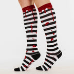 Mall Goth Knee High Sock Pack | 3 Designs - 