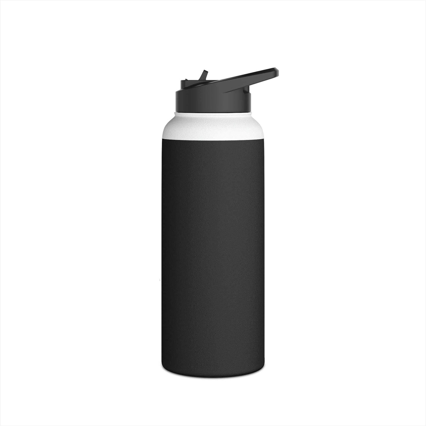 Stainless Steel Sukuna Anime Insulated Water Bottle With Standard Lid - 12oz / Black