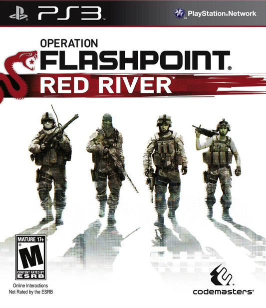 Operation Flashpoint: Red River (Playstation 3) - Game Manual Only