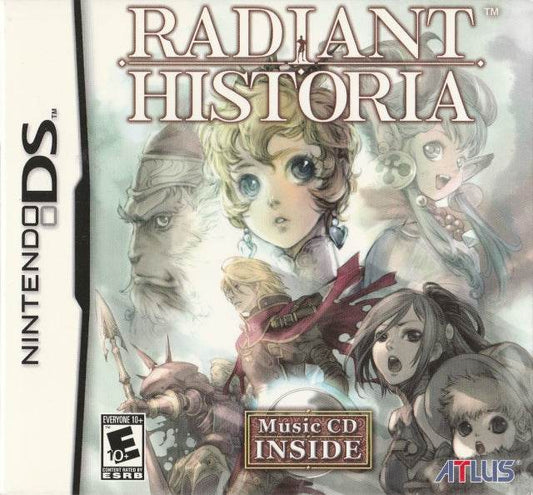 Radiant Historia w/ Soundtrack (Nintendo DS) - Game Manual Only