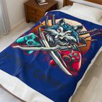 XP Wolf Gamer Plush Blanket(The Symbol of the Gamer)