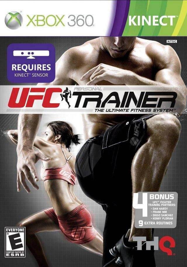 UFC Personal Trainer: The Ultimate Fitness System (Xbox 360) - Game Manual Only