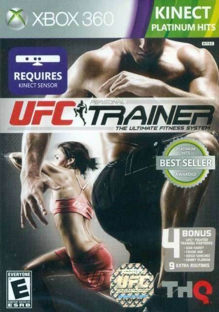 UFC Personal Trainer: The Ultimate Fitness System Platinum Hits (Xbox 360) - Game Manual Only