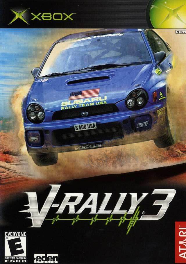 V-Rally 3 (Xbox) - Game Manual Only