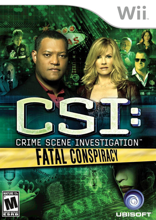 CSI: Crime Scene Investigation: Fatal Conspiracy (Wii) - Game Manual Only