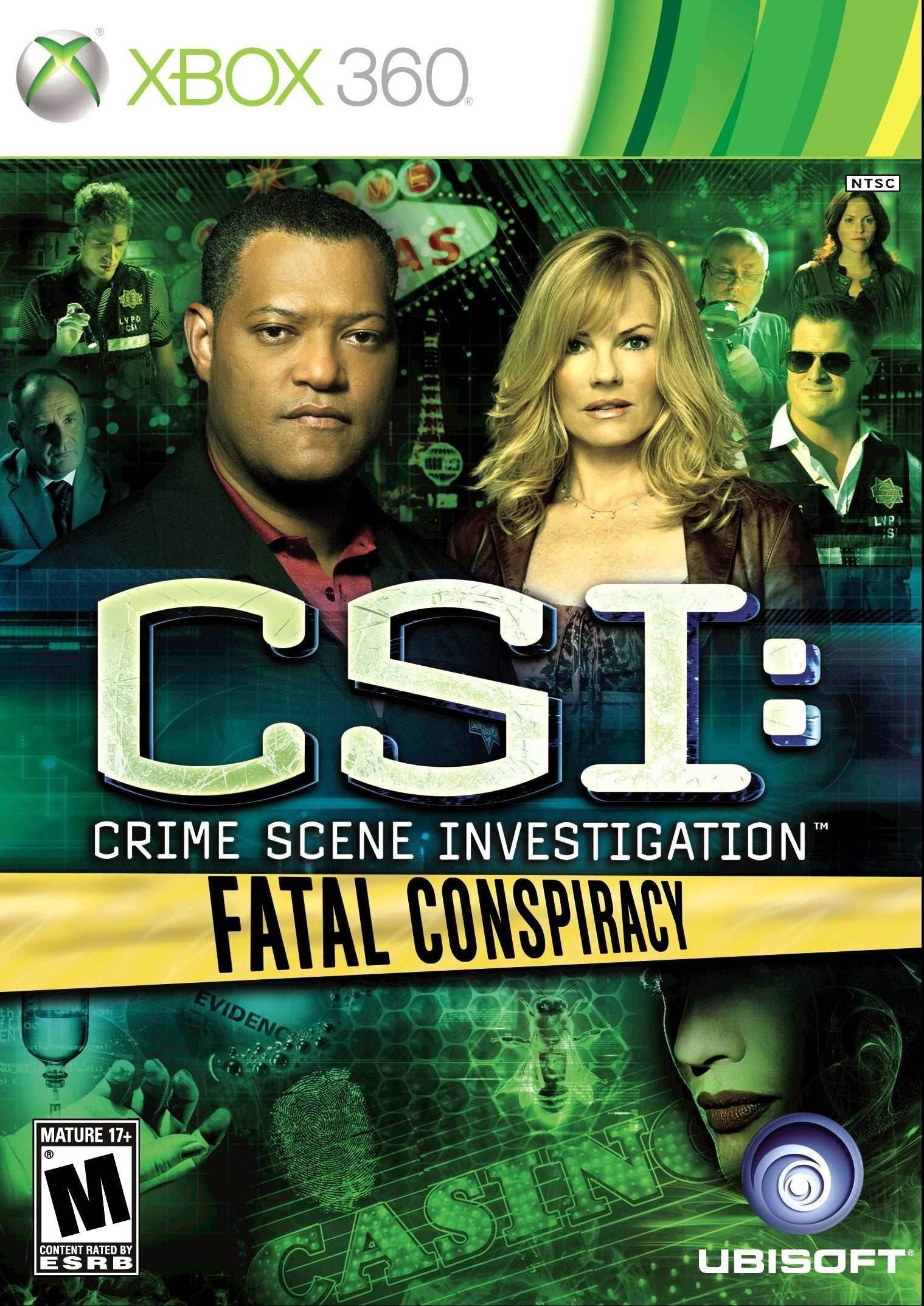 CSI: Crime Scene Investigation: Fatal Conspiracy (Xbox 360) - Game Manual Only