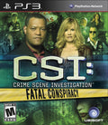 CSI: Crime Scene Investigation: Fatal Conspiracy (Playstation 3) - Game Manual Only