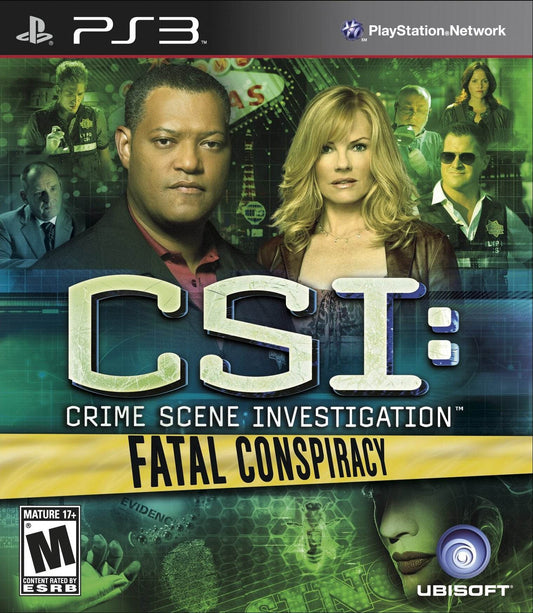 CSI: Crime Scene Investigation: Fatal Conspiracy (Playstation 3) - Game Manual Only