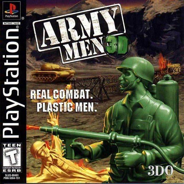Army Men 3D (Playstation) - Game Manual Only